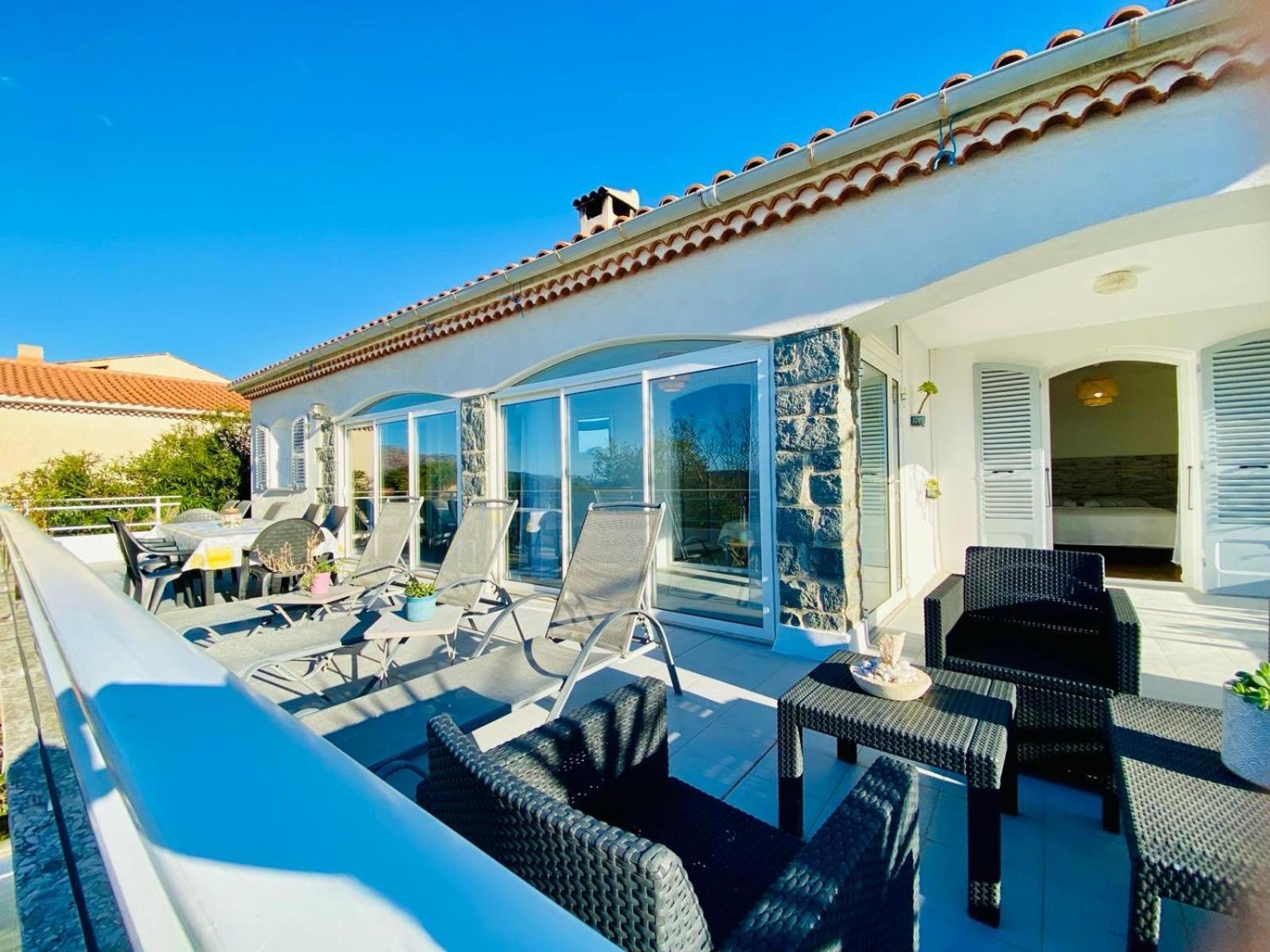 Villa Montalbo Vue Mer De 2 A 10 Personnes Cargèse Eksteriør bilde